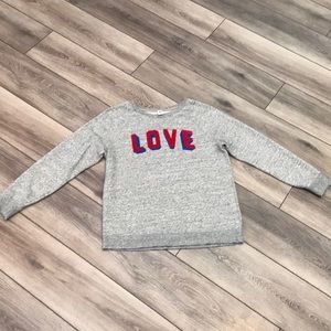 Old Navy Love sweatshirt